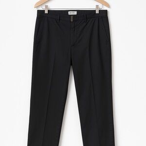 Givenchy Men’s Black Cotton Trousers – Size 52 (UK 34)